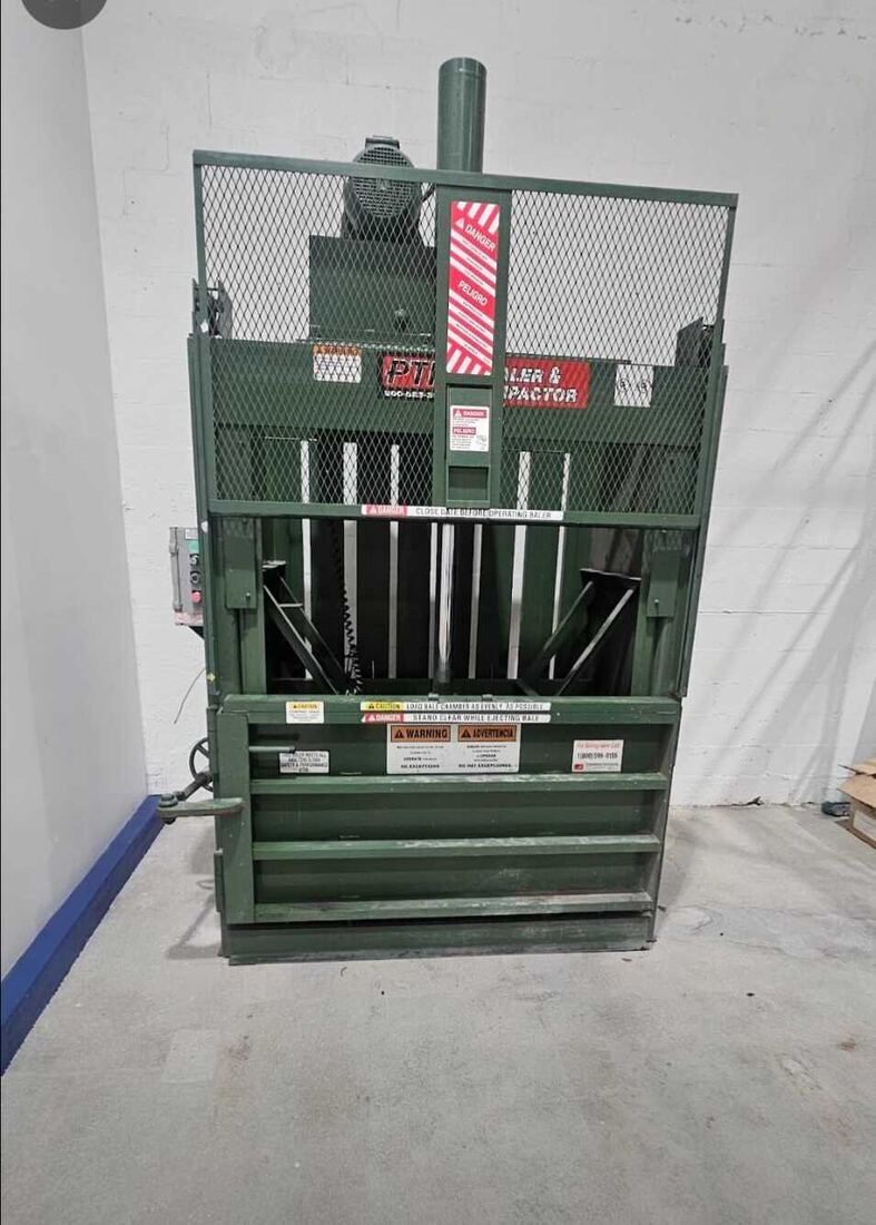 Vertical baler serviced in Cutler Bay